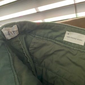 Gap olive green casual pants